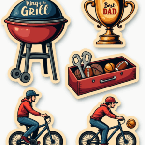 Mother’s & Father’s Day - Sticker Sheet v50